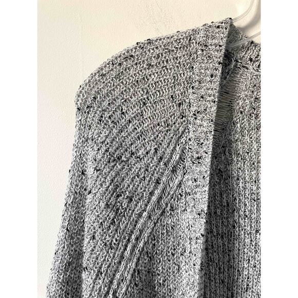 American Eagle Outfitters Rope Long Cardigan Sweater Black White Size Medium - Picture 4 of 7